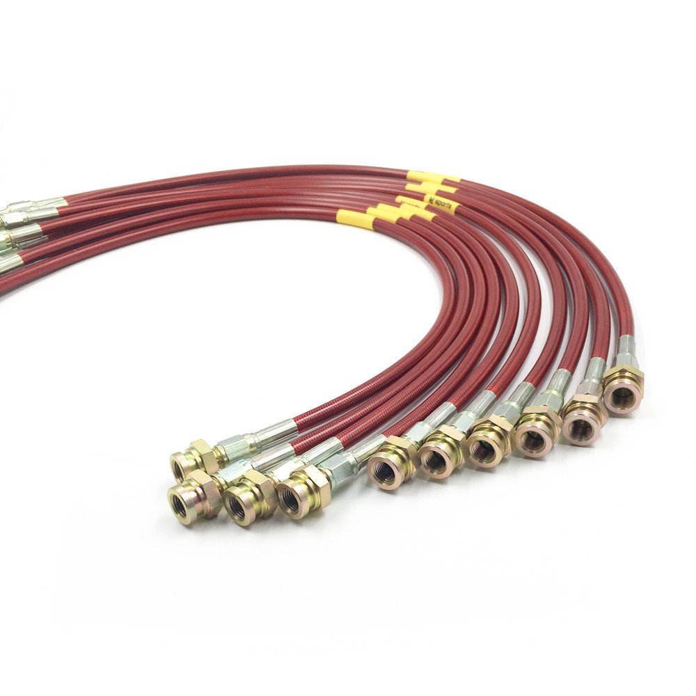 550mm - 950mm Brake Clutch Oil Hose Brake Pipe Line Motorcycle Hydraulic Brake Hose Tubing Fit All ATV Dirt Pit Bike
