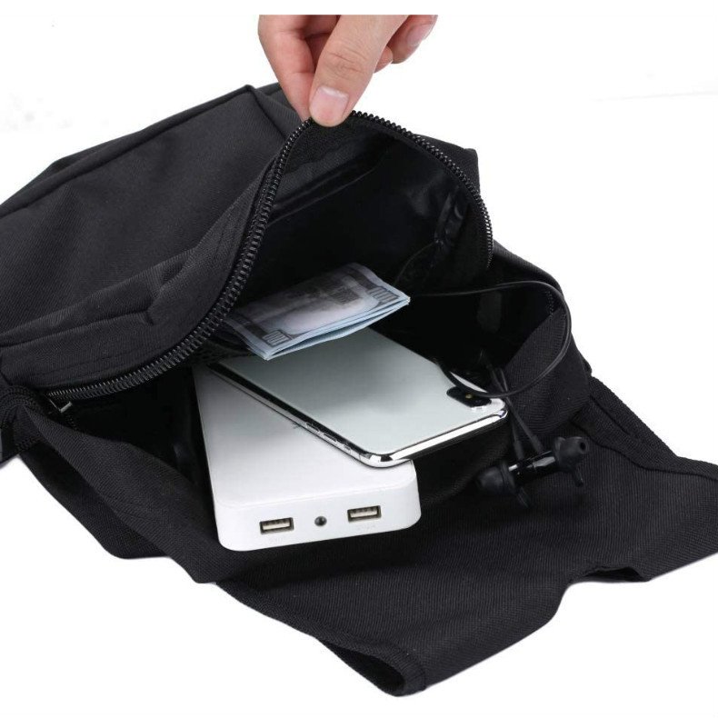 ATV Saddle Bag Cargo Tank Storage Luggage for ATV UTV Snowmobile Motorcycle
