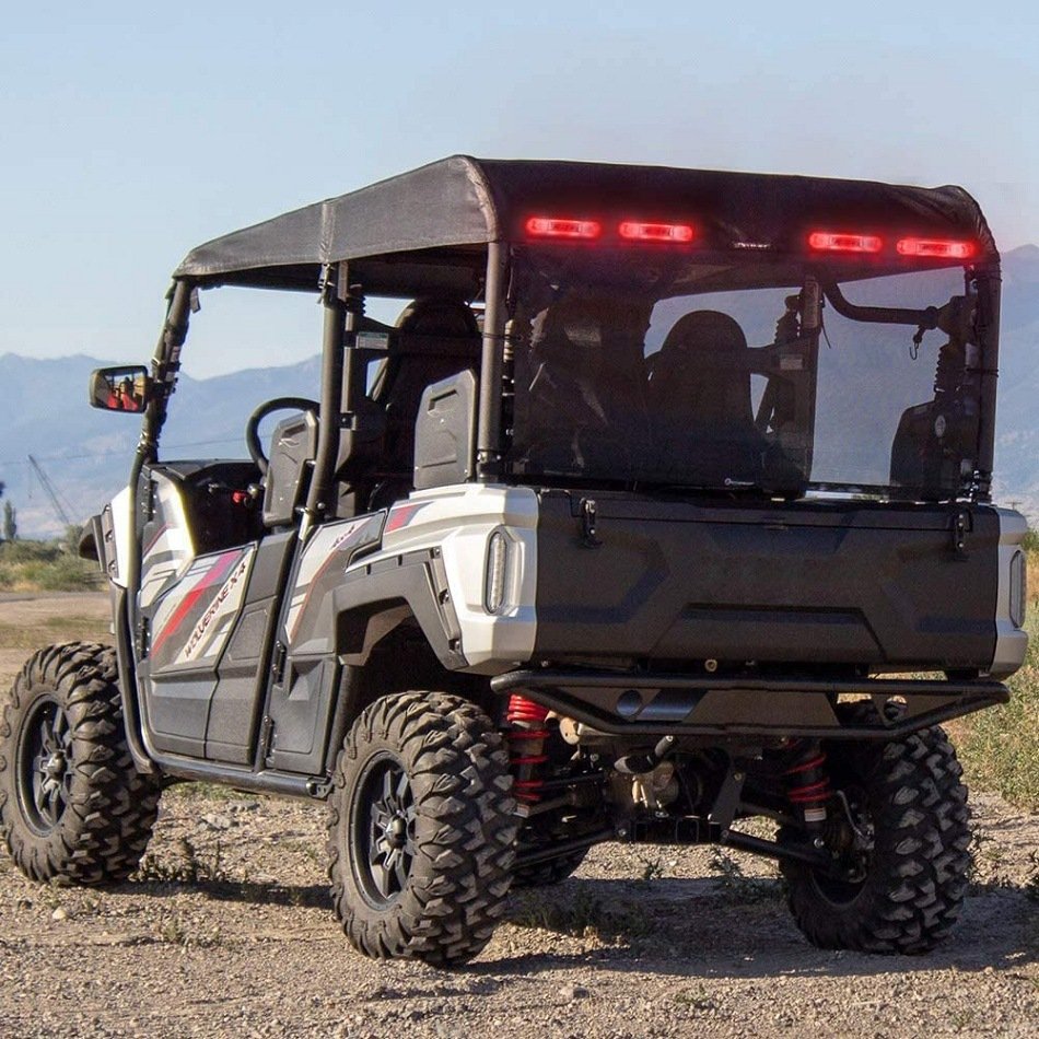 Red Blue 7 Inch 45W 12V 24V Strobe UTV Chase Light for Polaris RZR SXS
