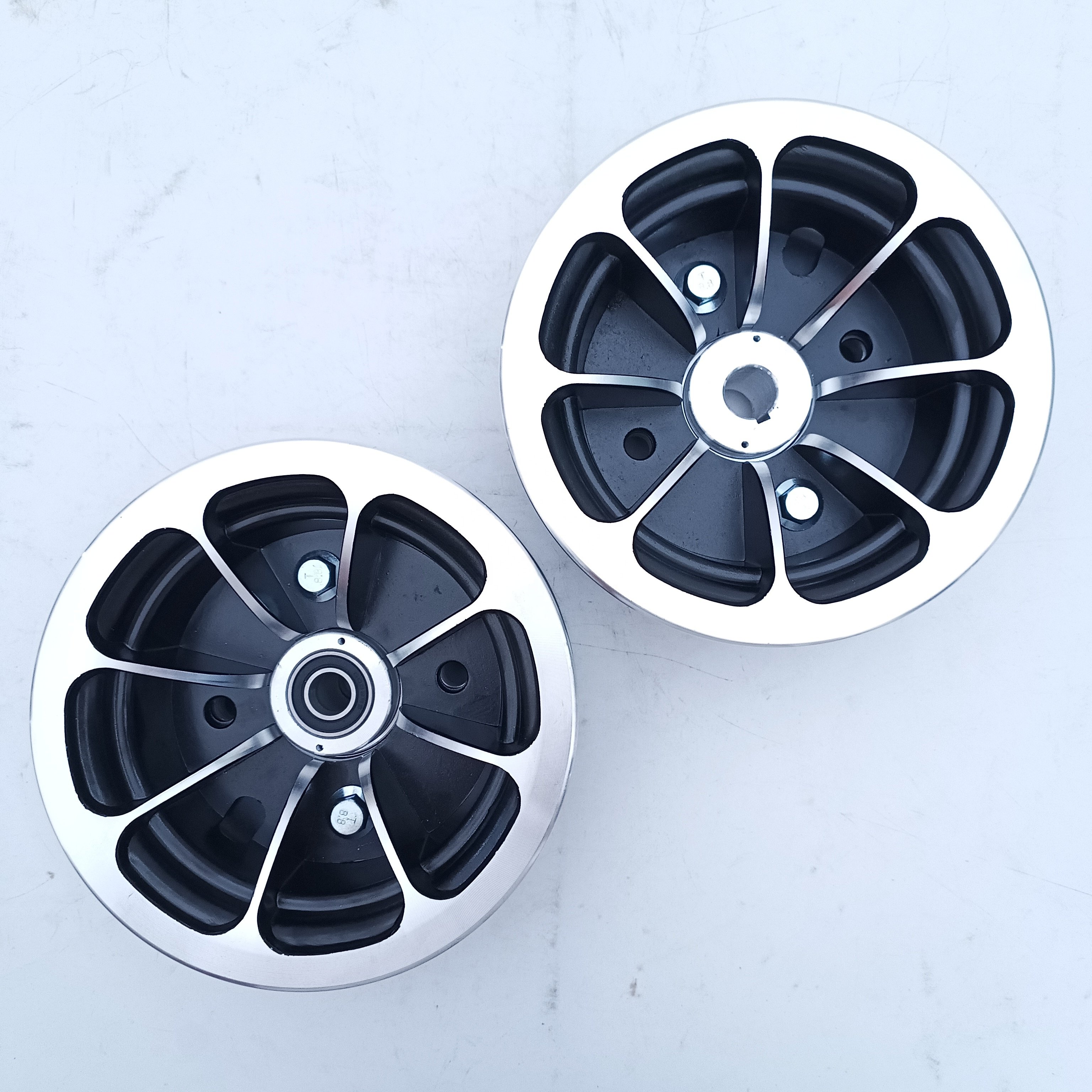 High Quality 6 Inch Aluminum Alloy Rim Fits ATV Go Kart Lawn Mower Snow Removal TruckTire 4.10/3.50-6 13x5-6 15x5-6