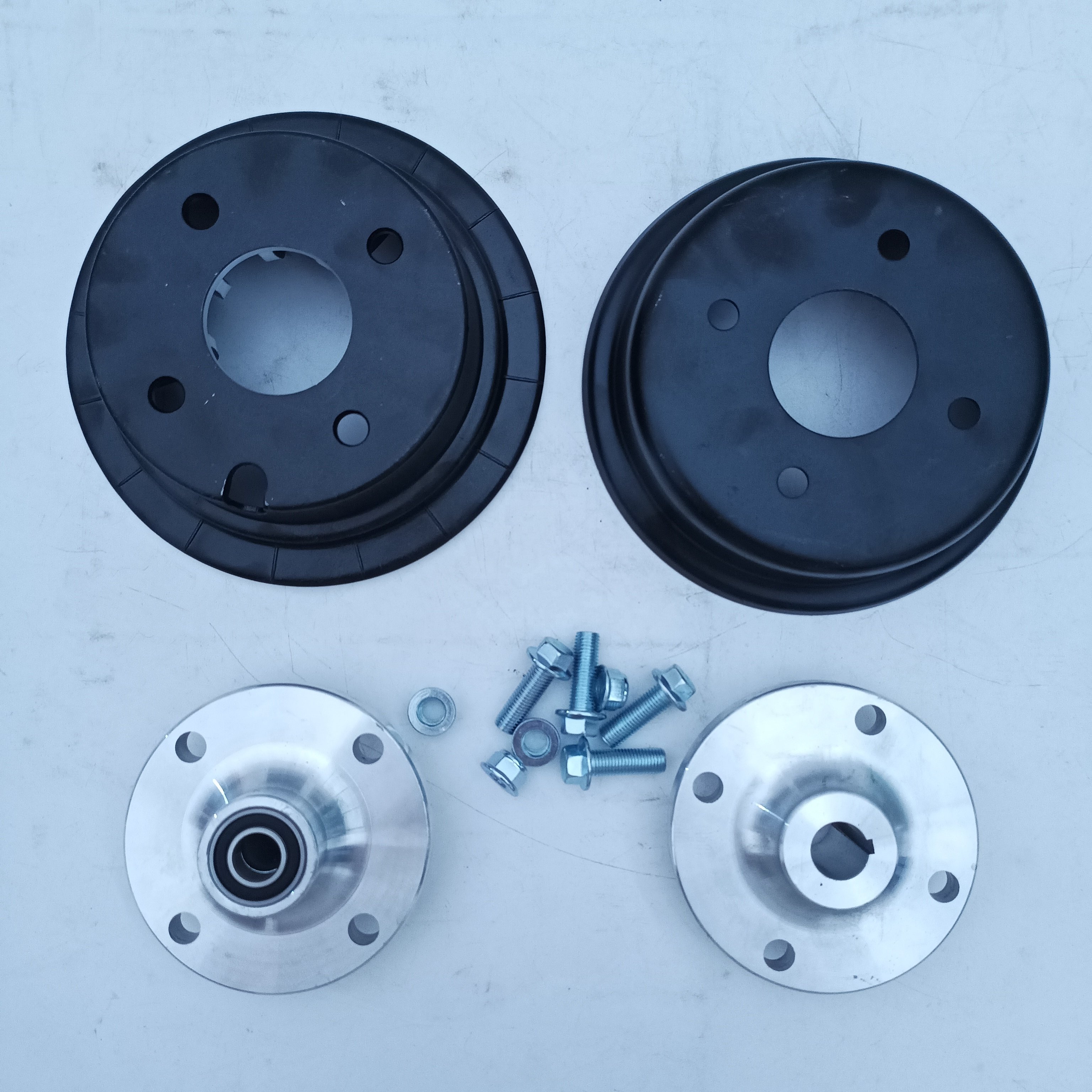 High Quality 6 Inch Aluminum Alloy Rim Fits ATV Go Kart Lawn Mower Snow Removal TruckTire 4.10/3.50-6 13x5-6 15x5-6