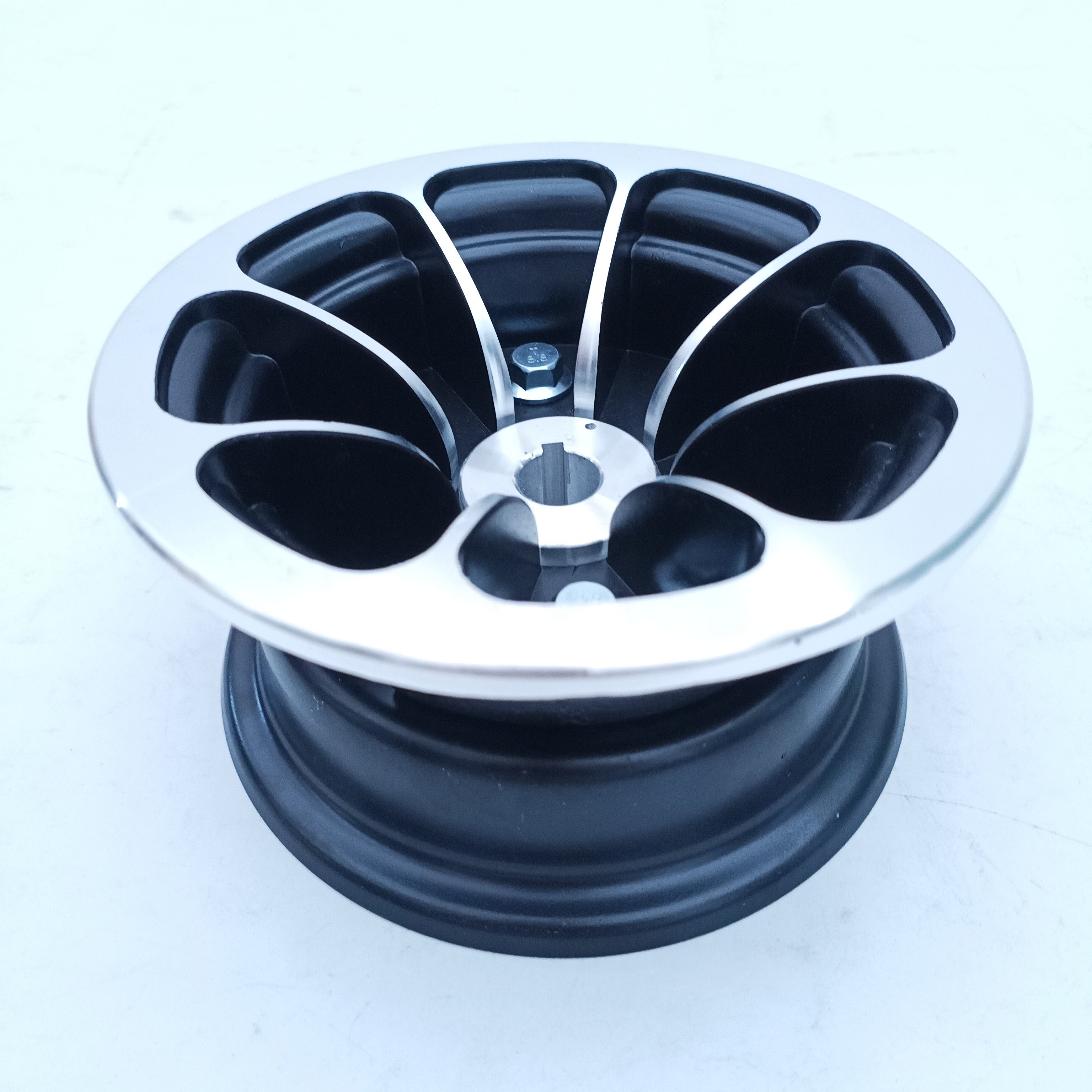 High Quality 6 Inch Aluminum Alloy Rim Fits ATV Go Kart Lawn Mower Snow Removal TruckTire 4.10/3.50-6 13x5-6 15x5-6