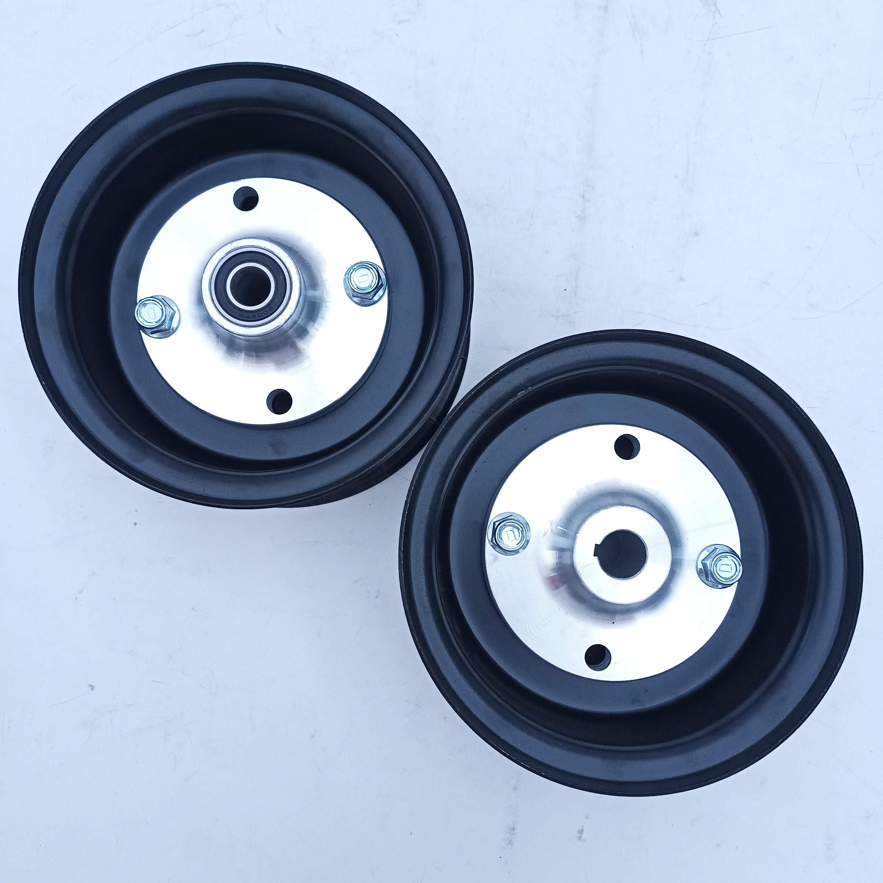 High Quality 6 Inch Aluminum Alloy Rim Fits ATV Go Kart Lawn Mower Snow Removal TruckTire 4.10/3.50-6 13x5-6 15x5-6