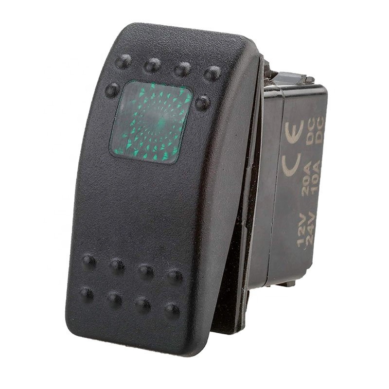 LED Light Bar Dash Rocker Switch 3 Pin On/Off 20A 12V/24V Waterproof Toggle Switch for ATV UTV Boat Marine Car