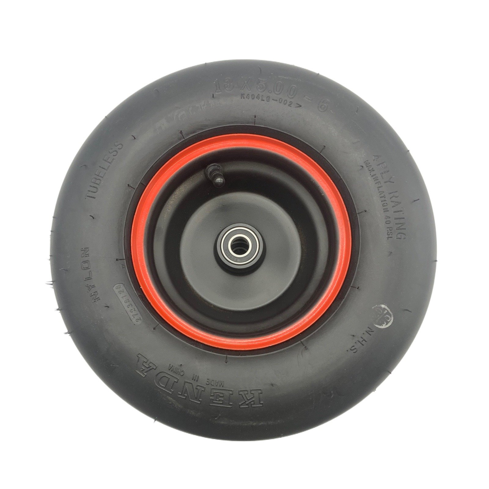 6 Inch Rim 13x5.00-6 Tire and Rim Wheel for Garden Tractor Rider Mower ATV GO-kart Drift Bike Wheels Beach Car Accessories