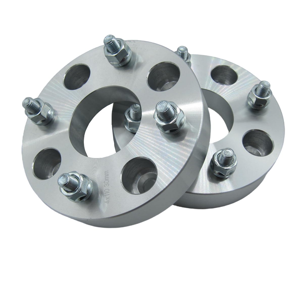 1 Pair of 4x110 ATV UTV Forged Aluminum ATV Wheel Spacers 35mm M12X1.25 Nuts for ODES 650 850 1000cc ATV UTV