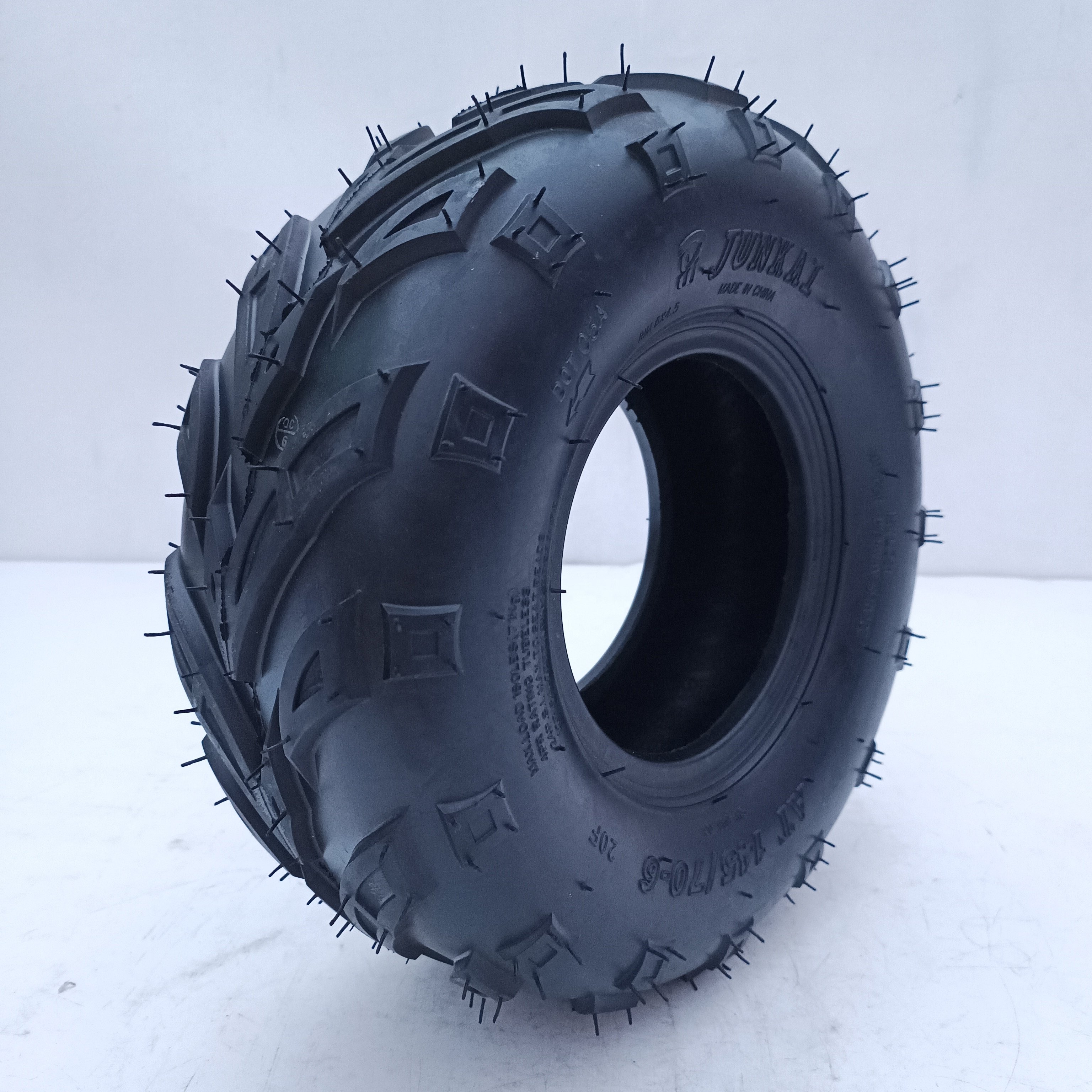 ATV UTV 145/70-6 Tubeless Tire With 6 Inch Wheels Rims for ATV Go Kart Pit Dirt Bike 145 70 6 125cc Adults ATV