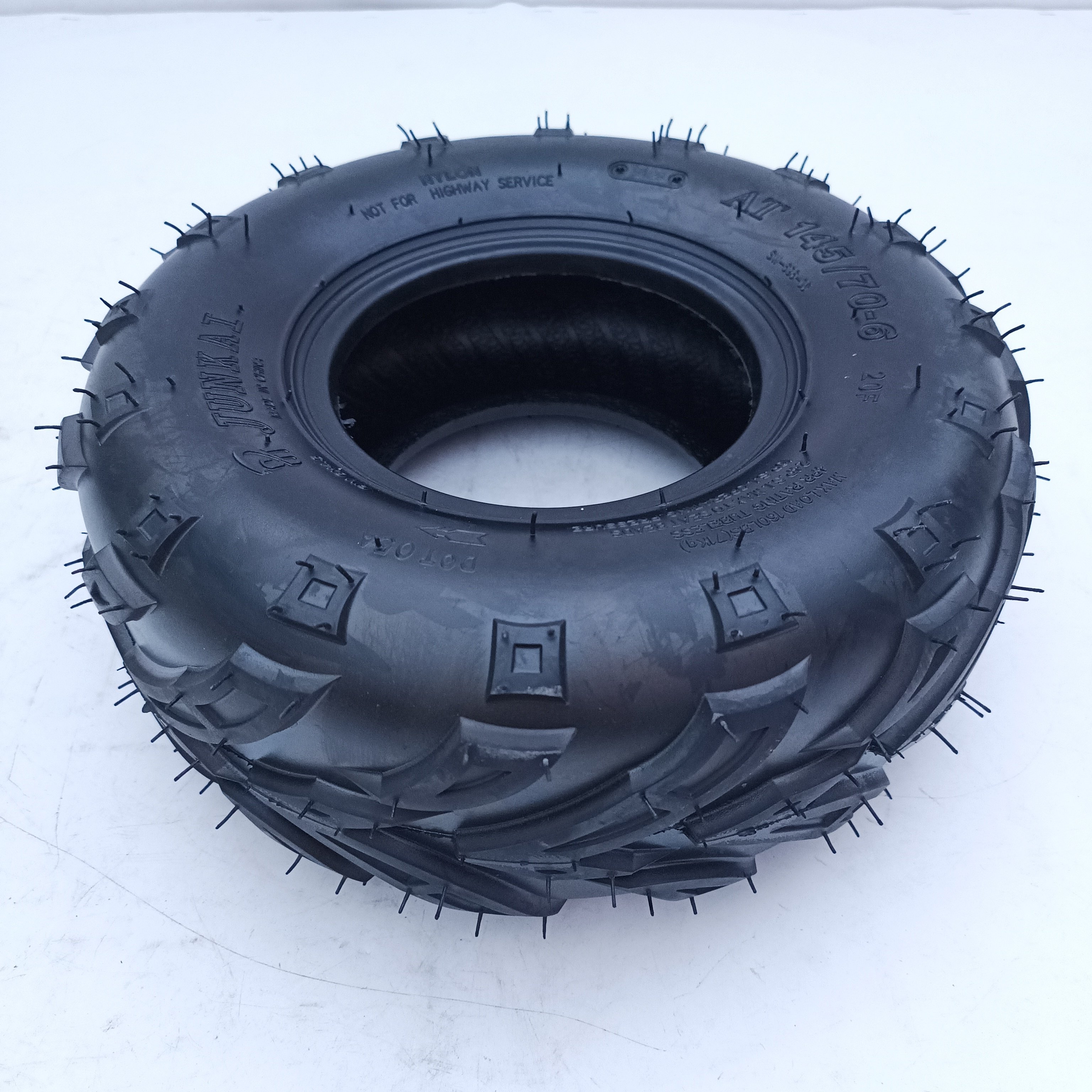 ATV UTV 145/70-6 Tubeless Tire With 6 Inch Wheels Rims for ATV Go Kart Pit Dirt Bike 145 70 6 125cc Adults ATV