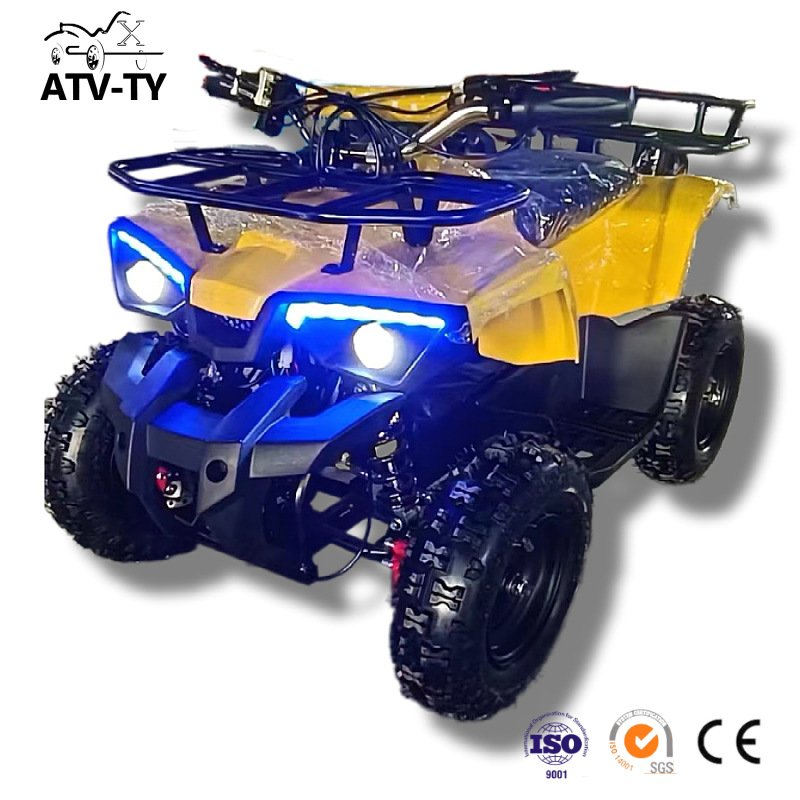 China Factory Direct OEM 4-Wheel Mini Electric ATV for Kids 8-12 Years Ride-on Steel Body 36v Voltage Direct Supply