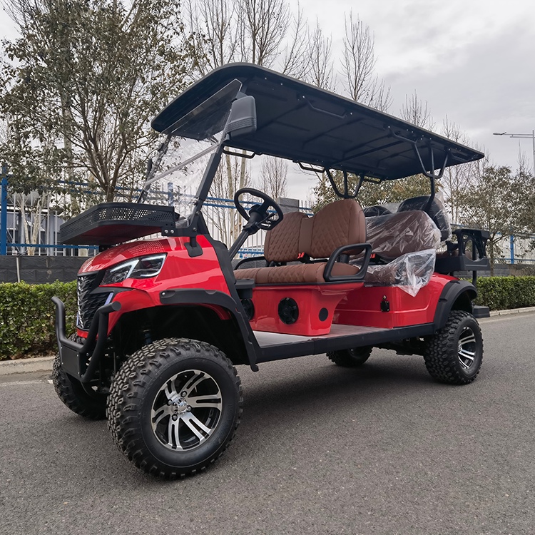 6 People Electric Golf Cart Electric Car Right Hand Drive 4x4 Atvs for Adult