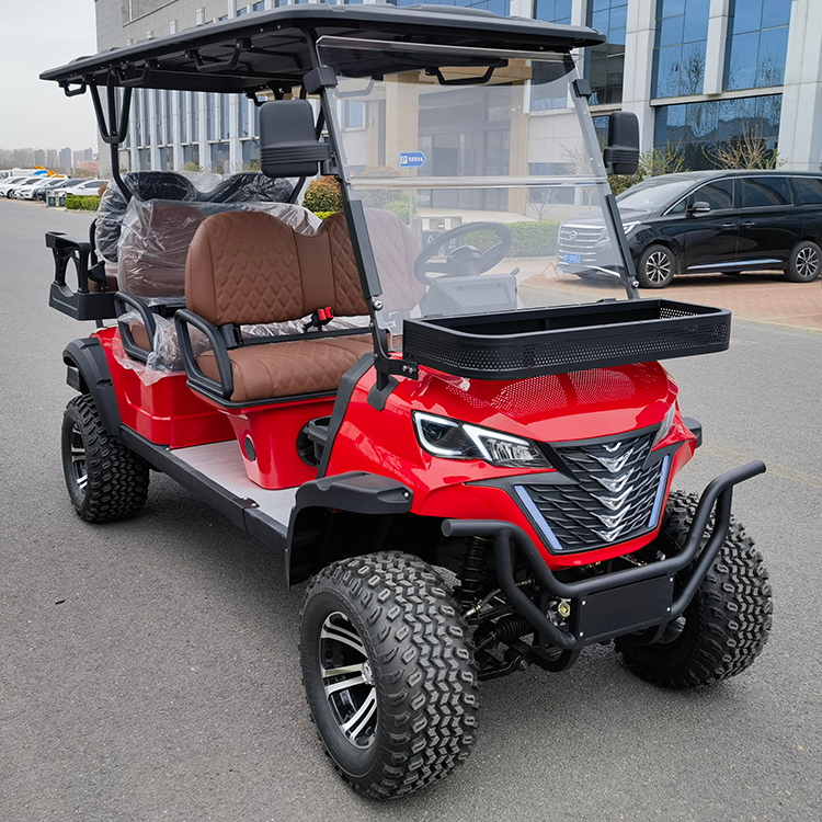 6 People Electric Golf Cart Electric Car Right Hand Drive 4x4 Atvs for Adult