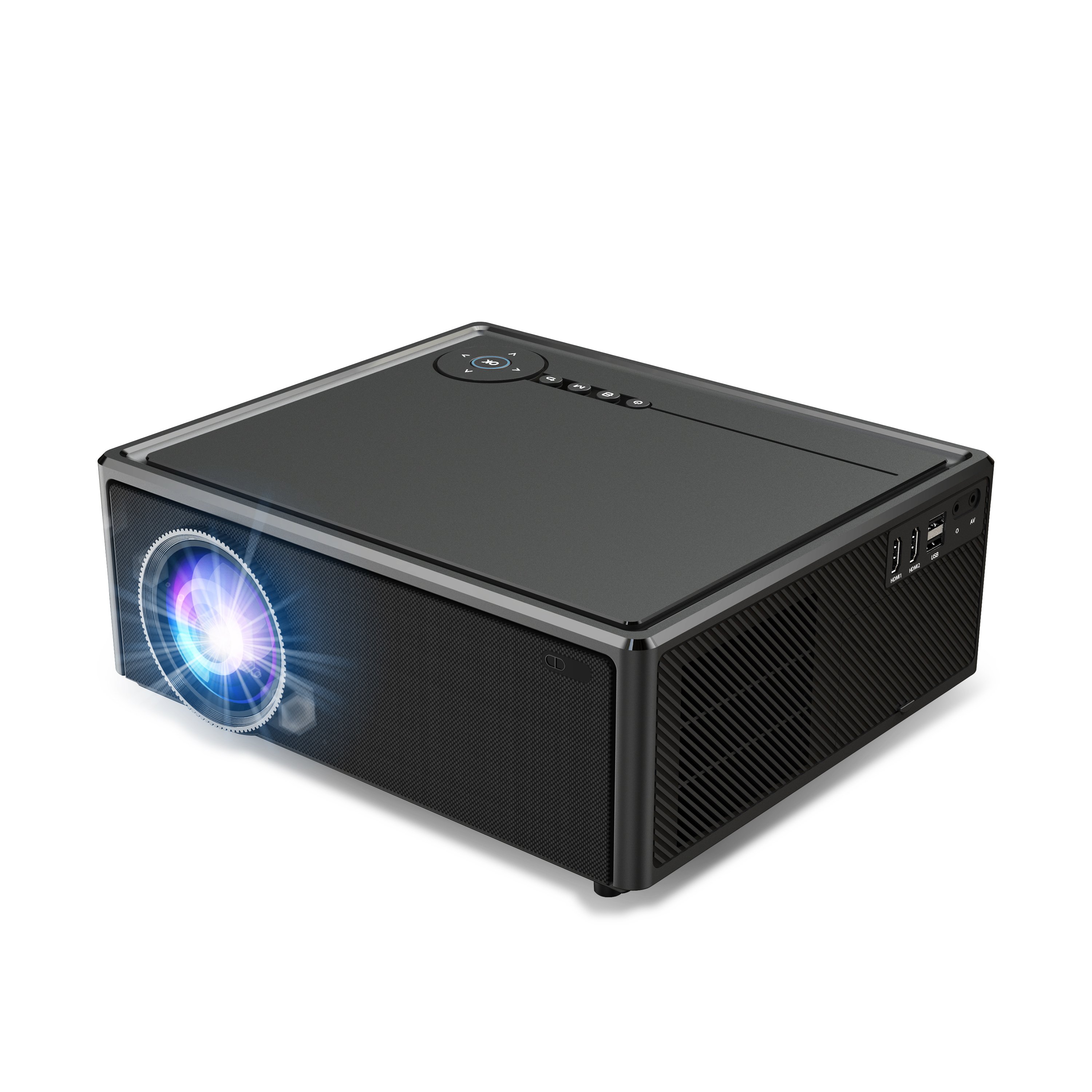 X7 ATV Projector 600ANSI LED LCD Android 11.0 ATV OS Smart Wifi 4K Portable Projector Auto Focus 1080P Native Resolution Cinema