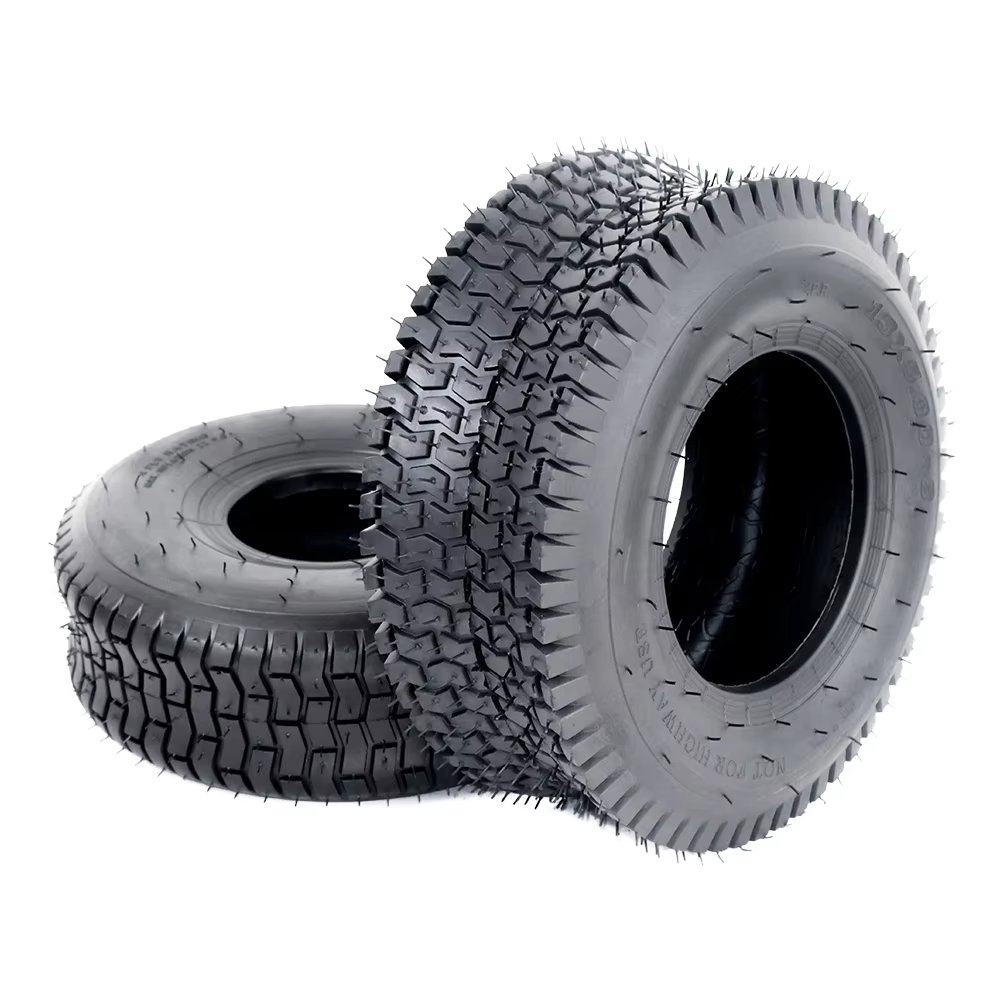 13 Inch Pneumatic Rubber ATV/UTV Tires and Wheels 13x5.00-6 for Tractor Mower & Garden Trailer UTV Parts & Accessories