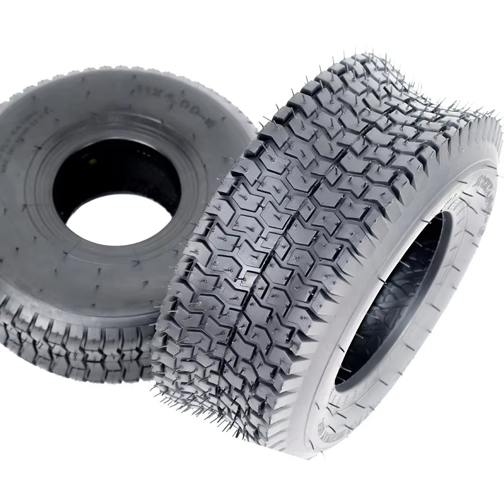 13 Inch Pneumatic Rubber ATV/UTV Tires and Wheels 13x5.00-6 for Tractor Mower & Garden Trailer UTV Parts & Accessories