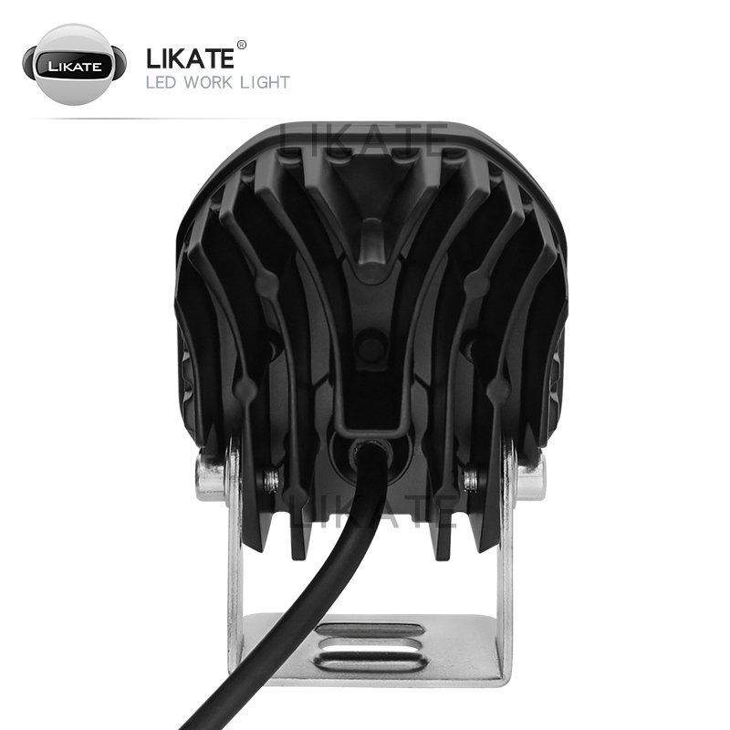 LKT HOT SELL Led 40w Flush Mount Led Work Light Bar for Car Truck Offroad Boat 4wd Atv Spot Beam Led Pods Driving Fog Light