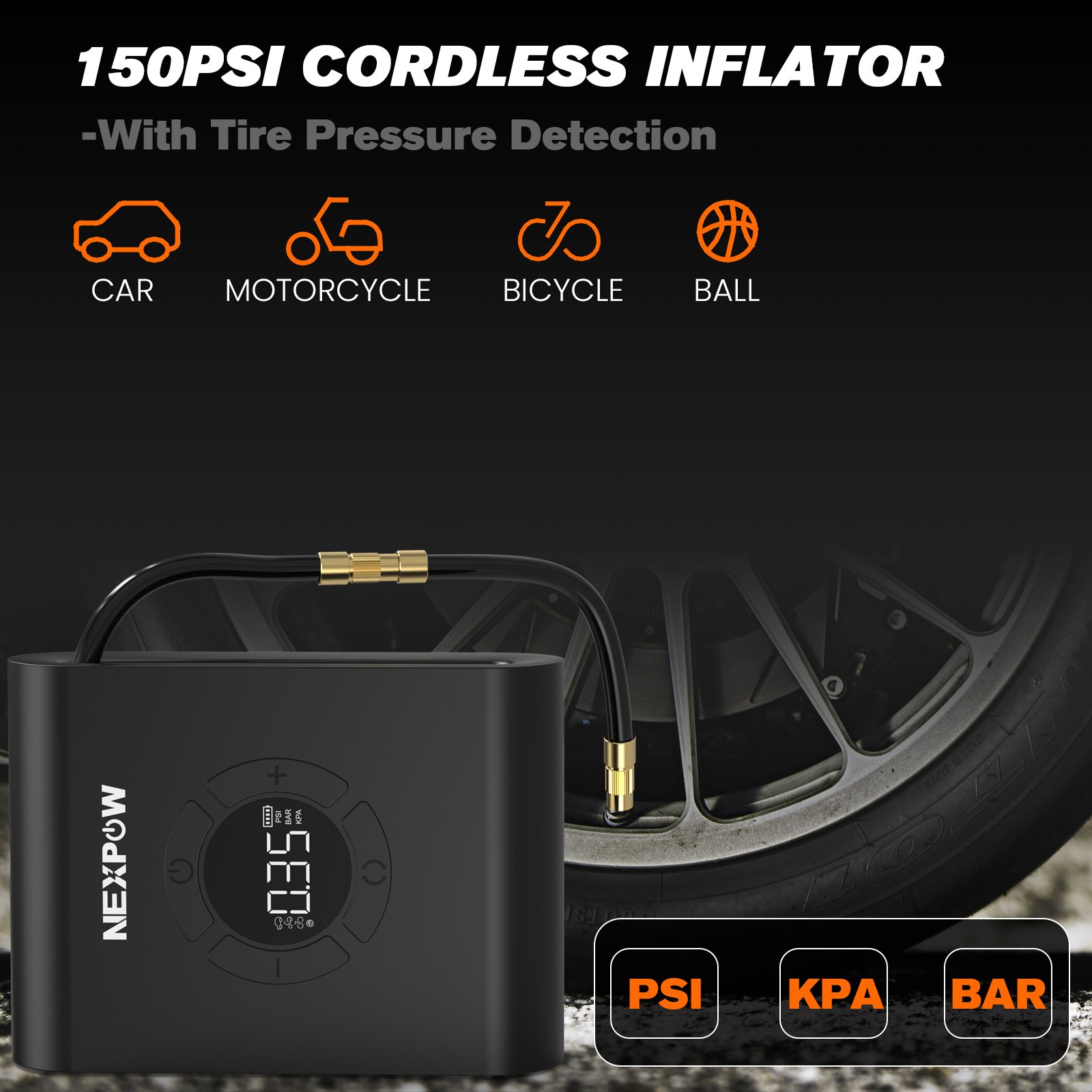 AKP-P200 Car Jump Portable Jumper Starter With air Compressor 2000A Emergency Battery Booster Charger