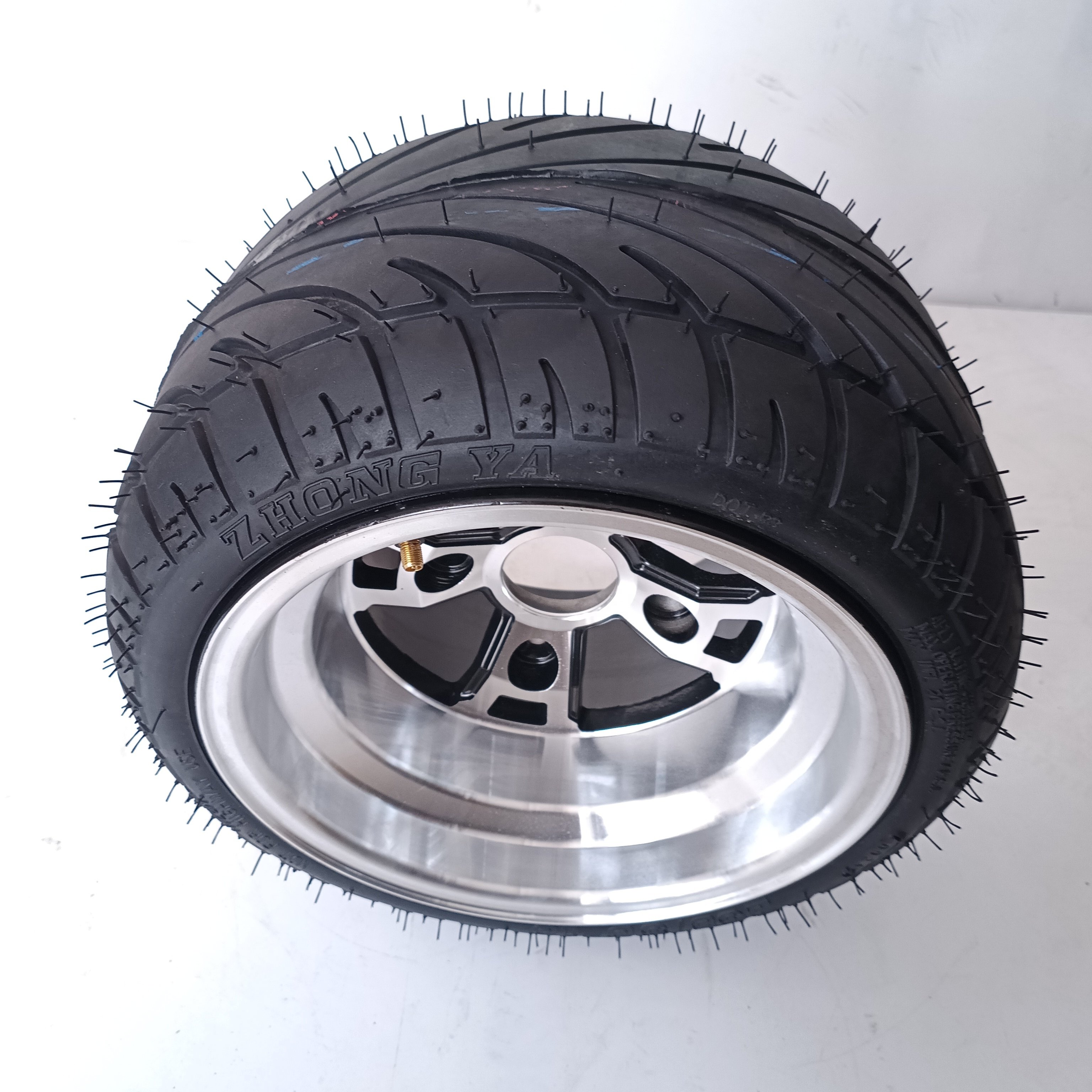 Wholesale 235/30-10 Tubeless Tire With 10inch Alloy Wheel Hub for Go Kart ATV Electric Vehicle Accessories Modification