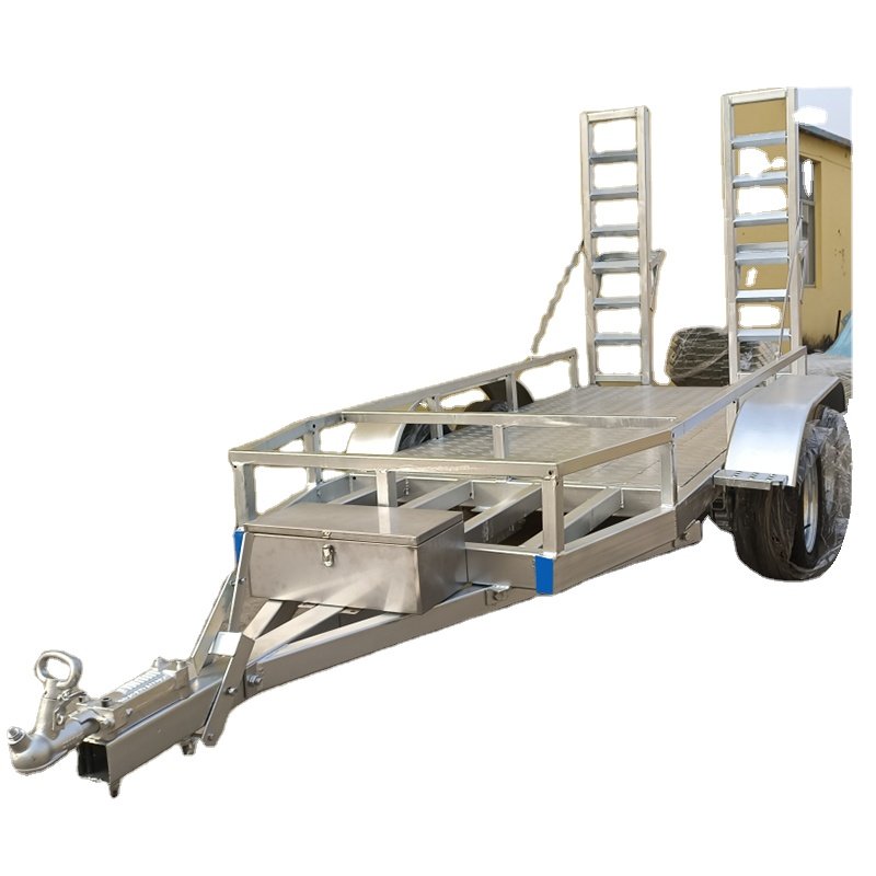Powder Coated 5x8ft 6x10ft 6x12ft Landscape Trailer for ATV/UTV Utility Trailer for Sale