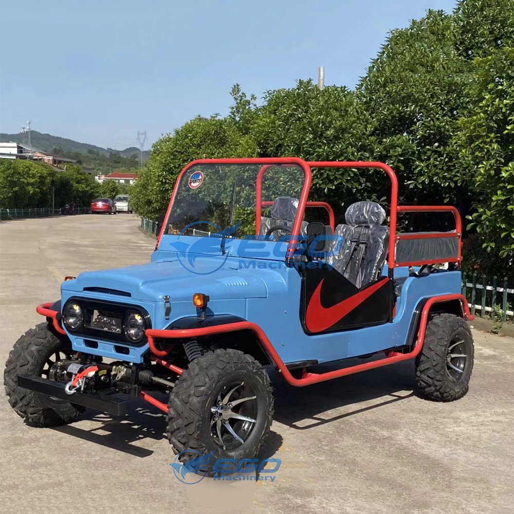 Powerful Spacious and Comfortable Mini Willis Jeep Buggy Car Electric Mini Jeep 4 Seater Mini Jeep for Adult