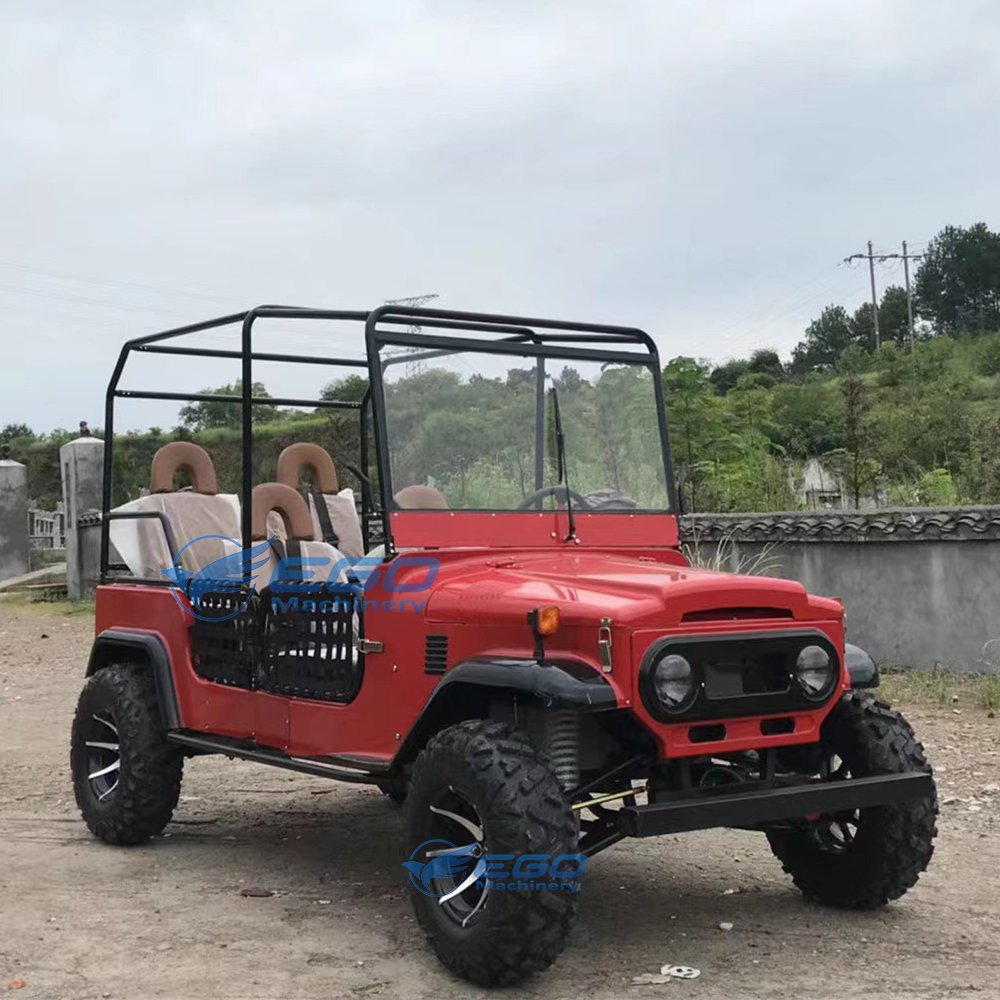 Powerful Spacious and Comfortable Mini Willis Jeep Buggy Car Electric Mini Jeep 4 Seater Mini Jeep for Adult