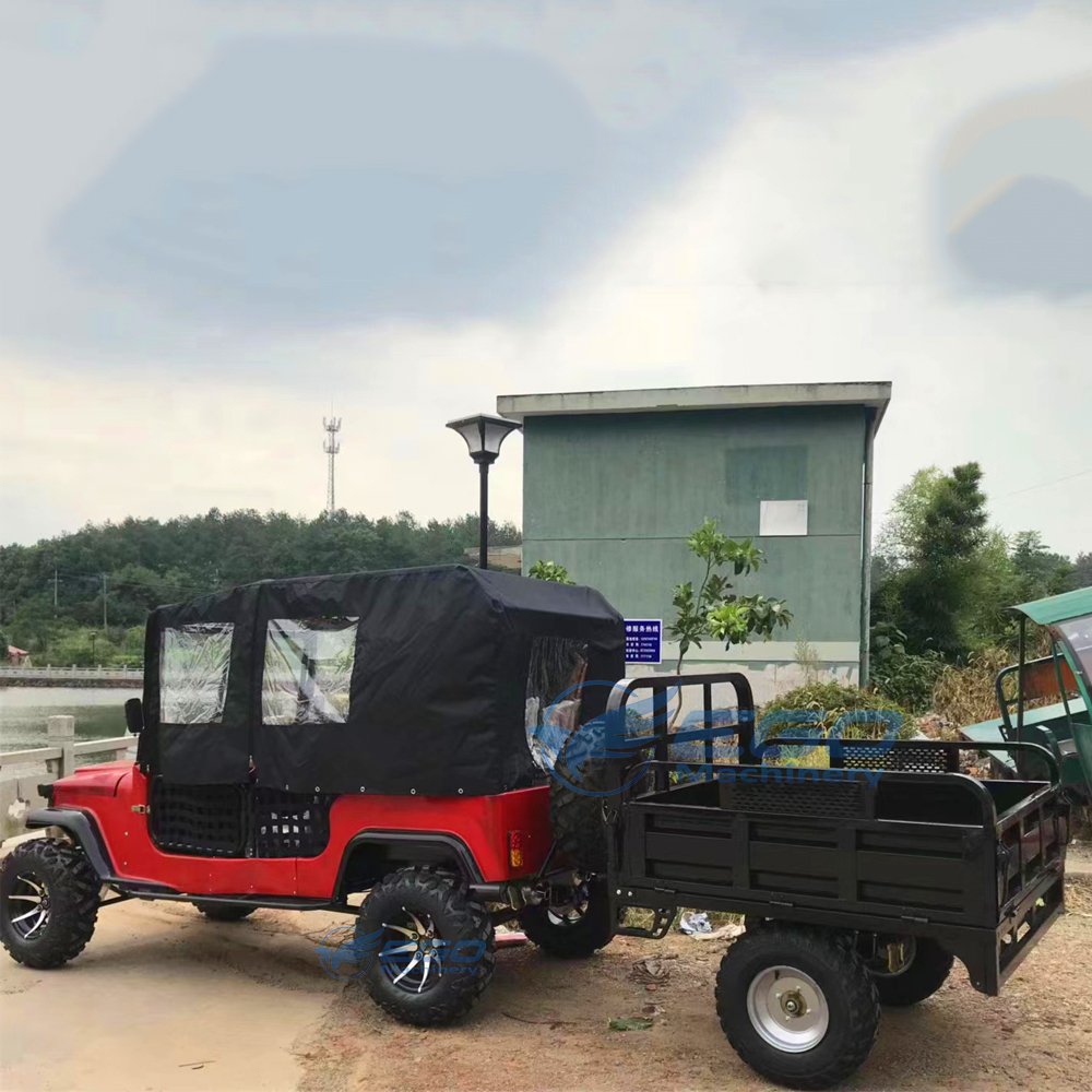 Powerful Spacious and Comfortable Mini Willis Jeep Buggy Car Electric Mini Jeep 4 Seater Mini Jeep for Adult