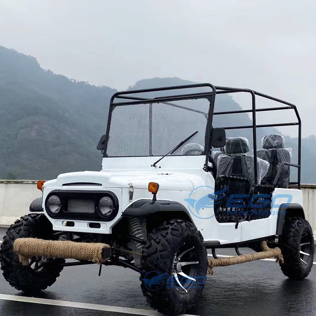 Powerful Spacious and Comfortable Mini Willis Jeep Buggy Car Electric Mini Jeep 4 Seater Mini Jeep for Adult
