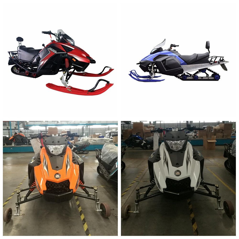 Brand New Fuel-type Two-seater Tracked Adult Snowmobile ATV/UTV 150