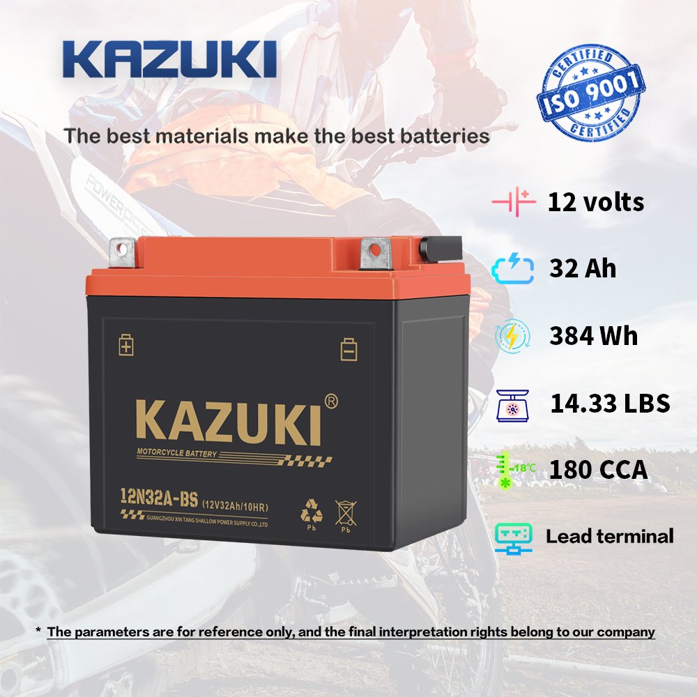 Best Motorcycle Smf Battery Prices 12V 32Ah Gel Motorbike Lead Acid Batatery for Yt32L-Bs