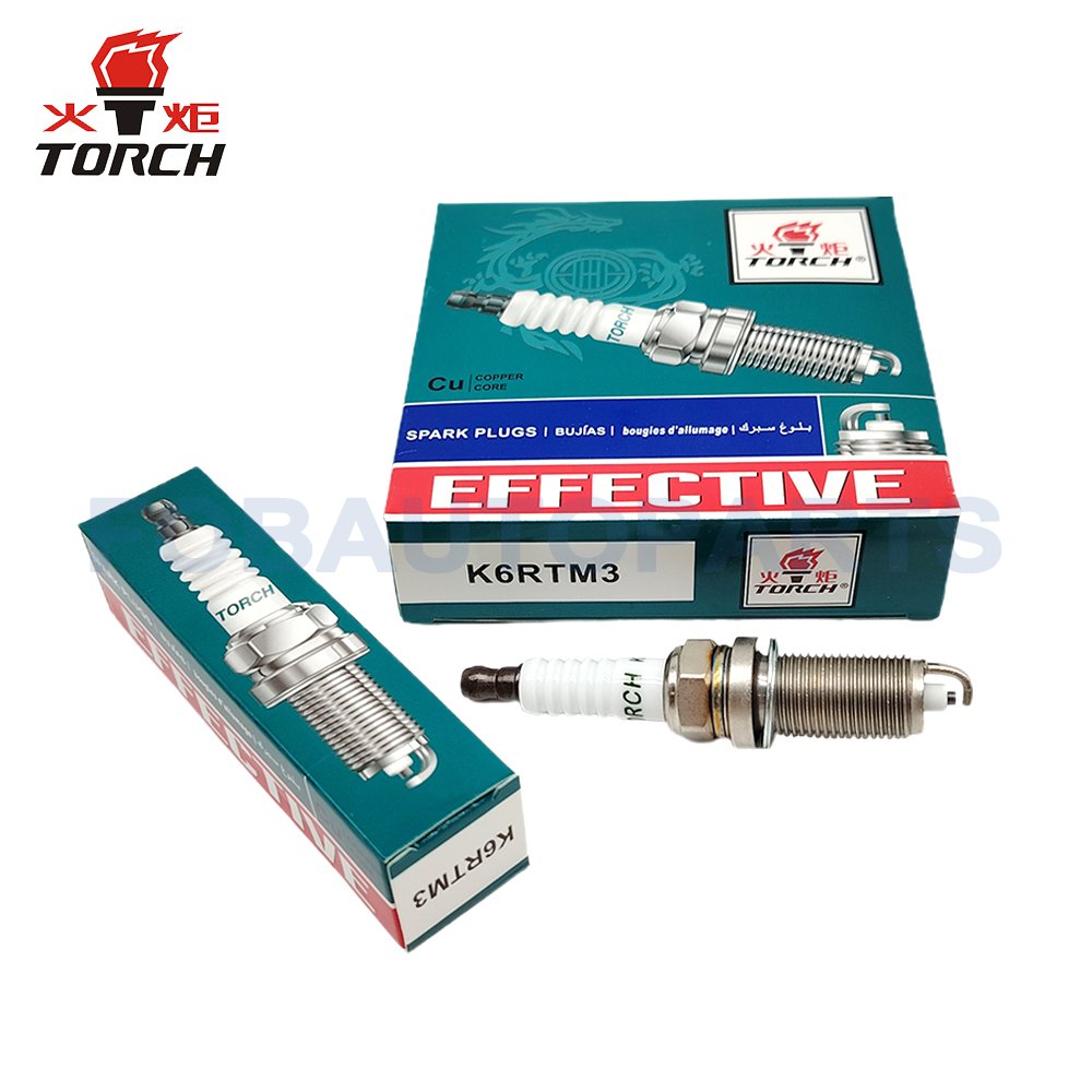 TORCH K6RTM3 Spark Plug Replace for NGK SILFR6C11 for Denso VFKH20 for Bosch FR7NII33X Spark Plug for DFSK GLORY DONGFENG JAC