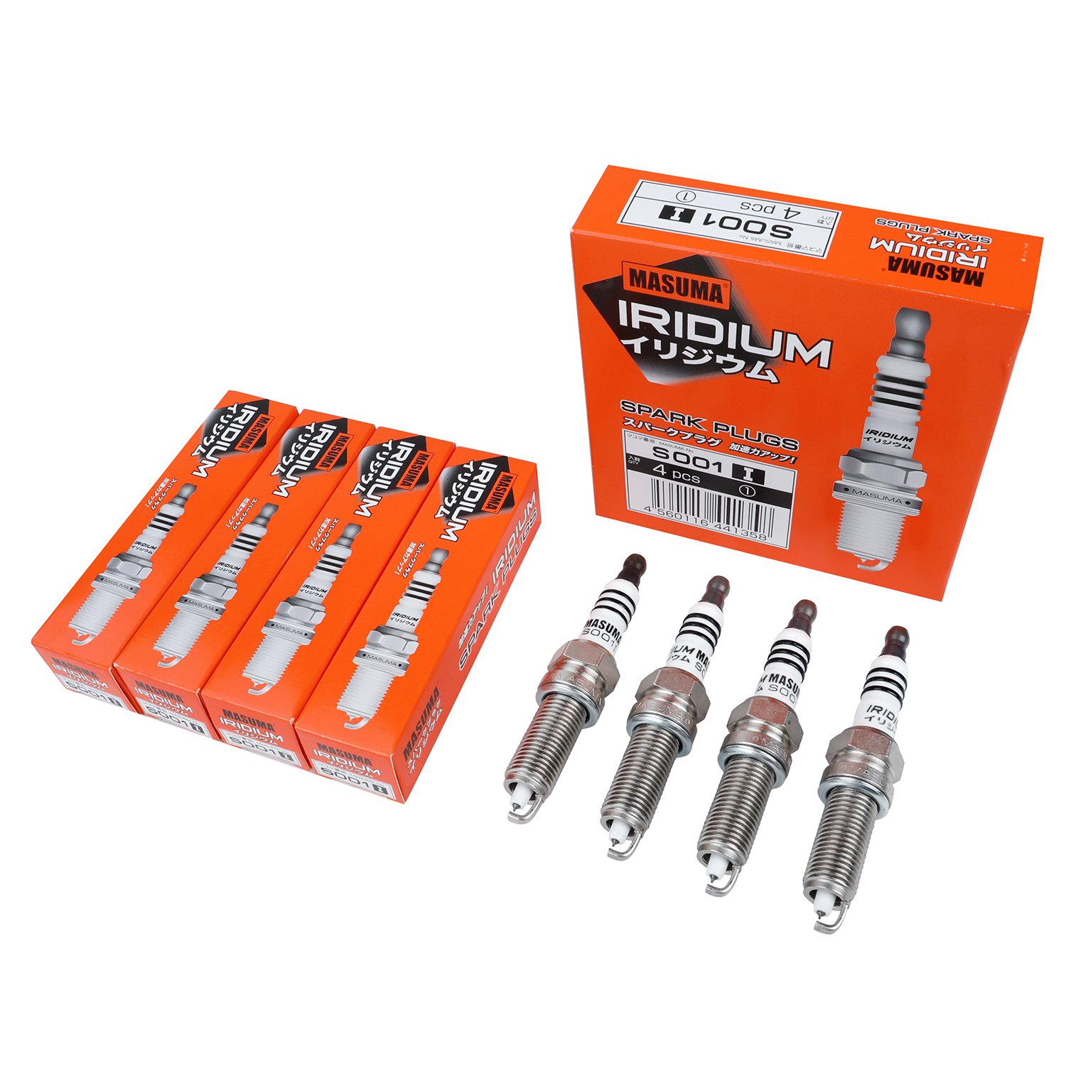 S523IP MASUMA Factory Auto Resistor Iridium Platinum Bujias Spark Plugs for Kia Mazda Ford Renault Peugeot