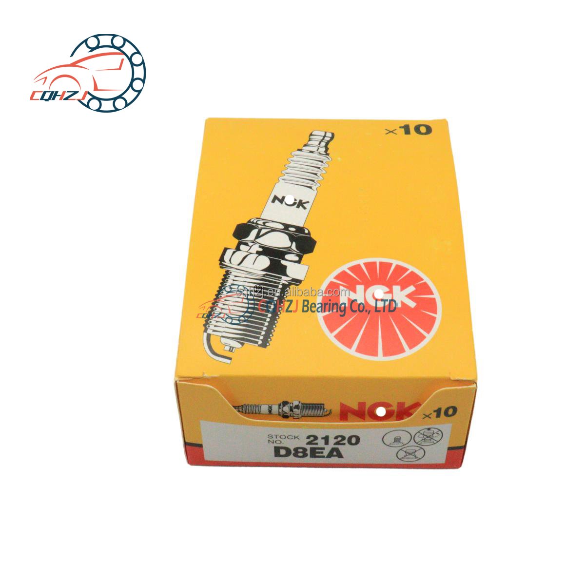 CQHZJ Wholesale Motorcycle Racing Spark Plug D8TC D8TJC High 3-Electrode Fit for CG125 D8EA Honda Yamaha Thread Diameter 10/12mm