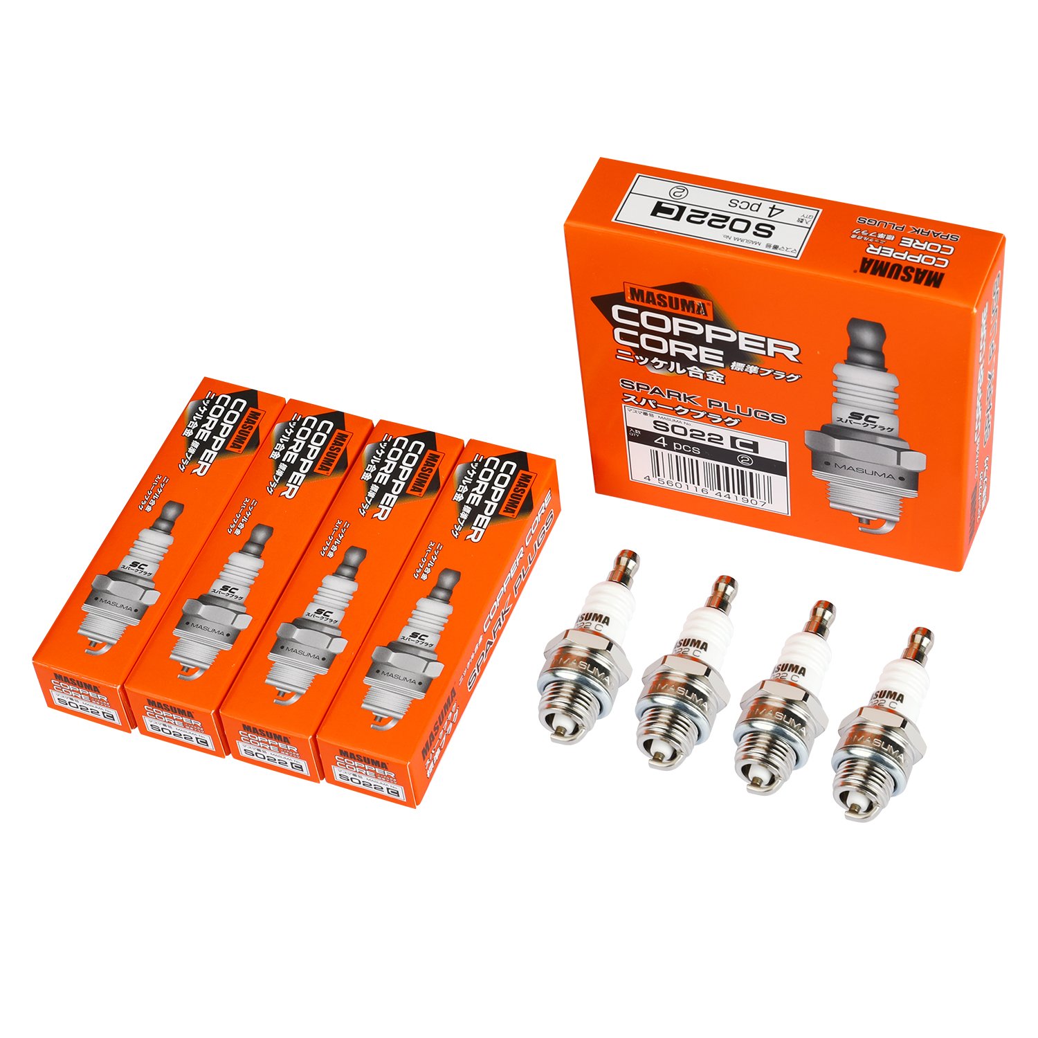 S022C MASUMA Vehicles Accessories car Spark plug for HONDA CIVIC BPMR7A 98073-57944 92070-2107 90793-20098
