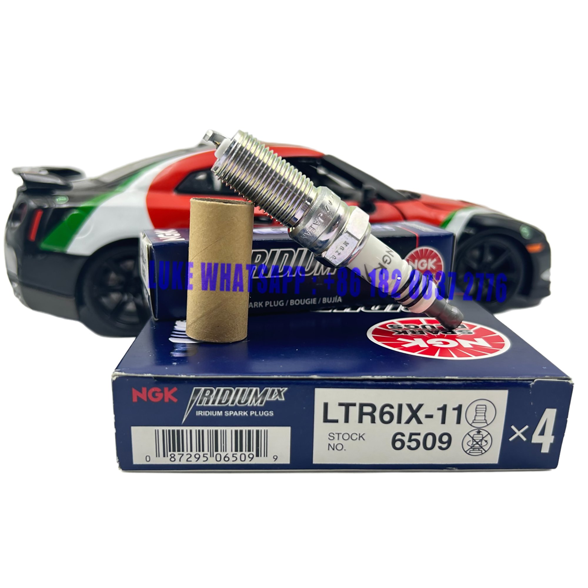 Orginal Genuine NGK Iridium Spark Plug Candle Bujia LTR6IX-11 6509 Verified Supplier for GM BUICK CADIAC 3.0 3.6L LFW LAF LLT