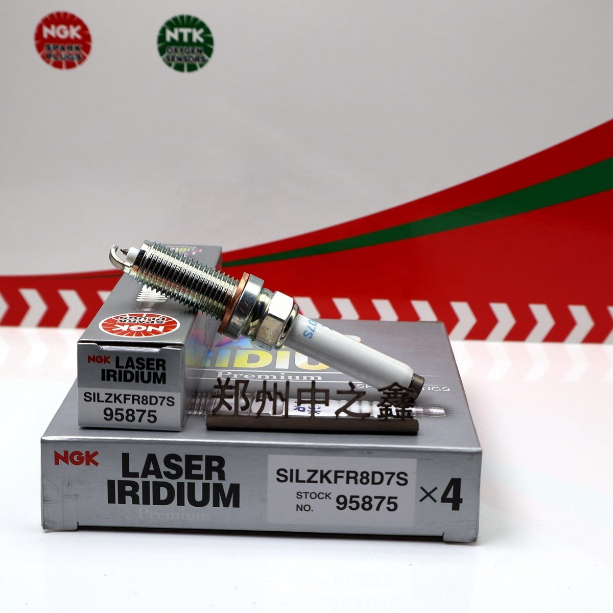 Genuine NGK 95875 SILZKFR8D7S Original NGK Iridium Platinum spark plug