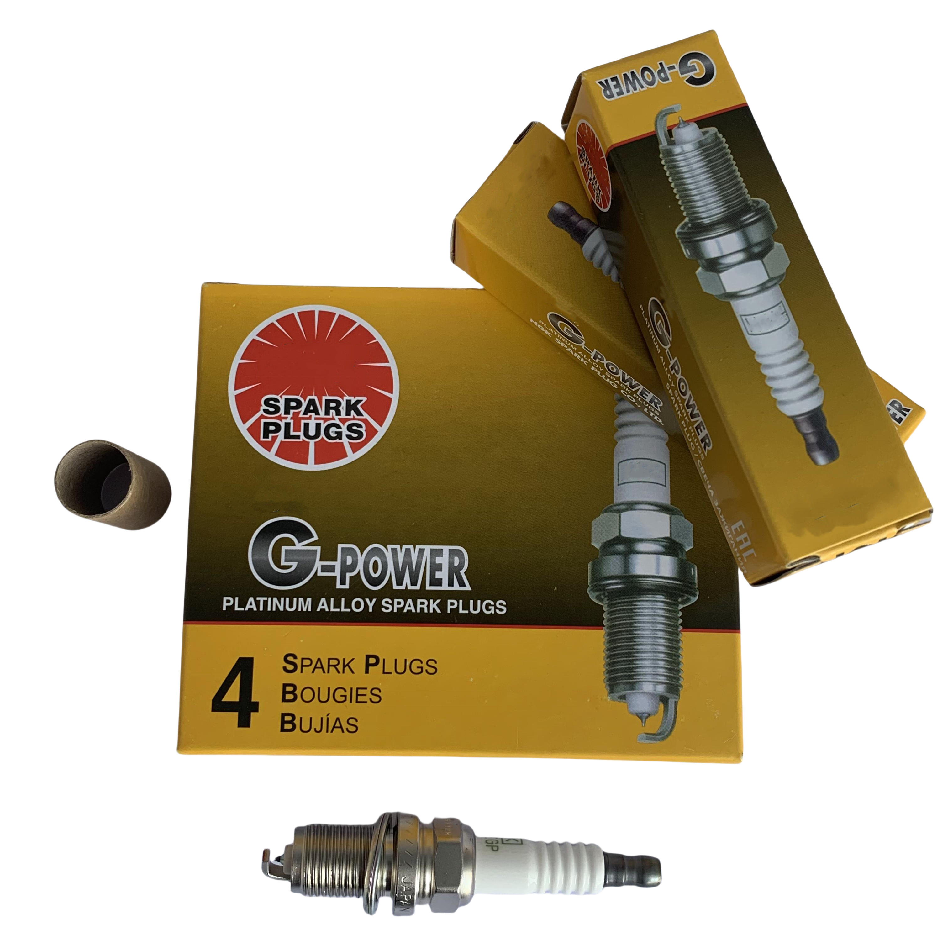 Hot Sale High Performance Genuine G-POWER PREMIUM Iridium Platinum Spark Plugs BKR6EGP 7092 Fit For Honda Hyundai