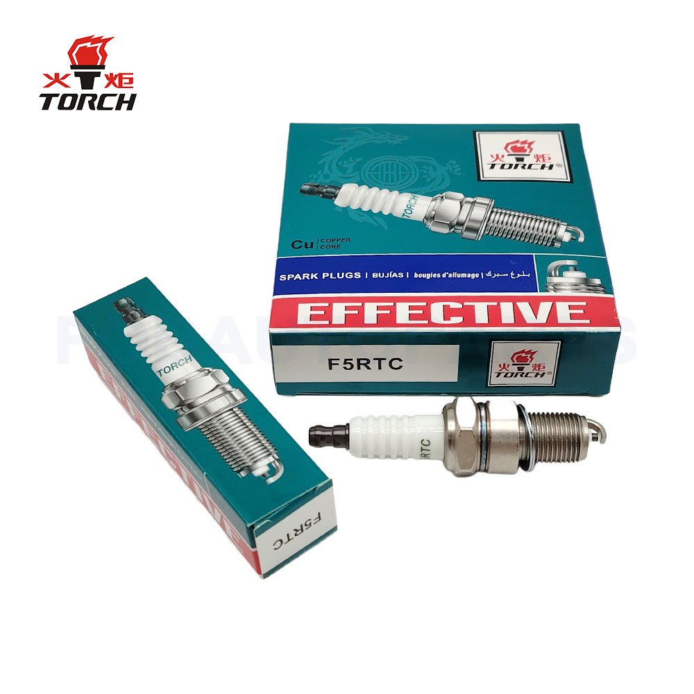 TORCH F5RTC Spark Plug Replace for NGK 7734/BPR5ES for Champion 322/RN11YC 404/RN12YC 8405 for Denso 5305/IW16 3256/J16CR-U 3013
