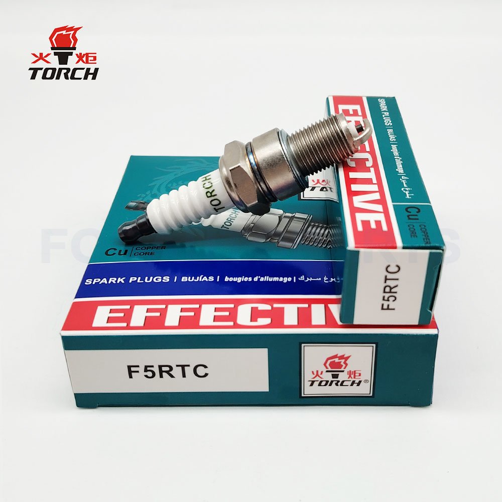 TORCH F5RTC Spark Plug Replace for NGK 7734/BPR5ES for Champion 322/RN11YC 404/RN12YC 8405 for Denso 5305/IW16 3256/J16CR-U 3013