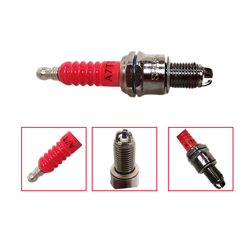 Motorcycle spark plugs A7TC, D8TC, B8RTC, three-prong, single-prong spark plugs wholesale.accesorios de moto