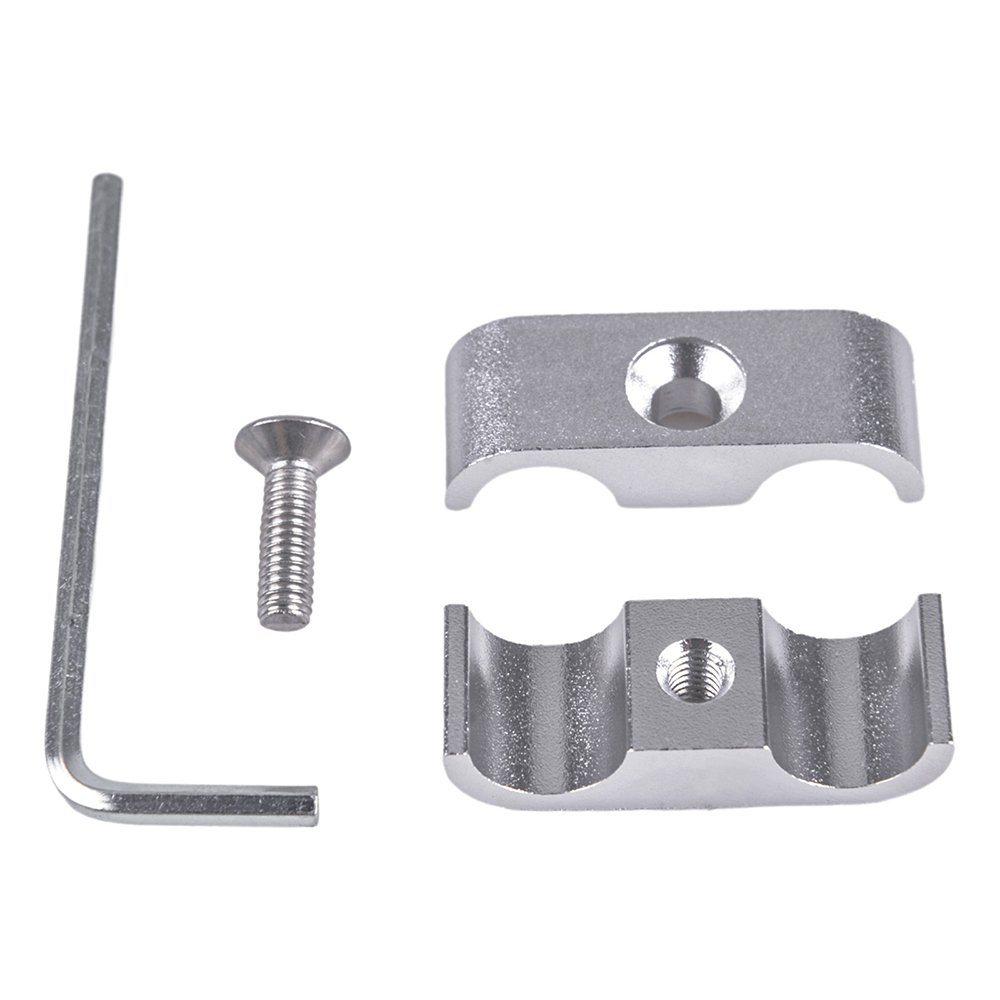Aluminum 7mm 8mm Red Silver Black Blue Spark Plug Wire Separators Dividers Looms For Chevy Ford 9723R