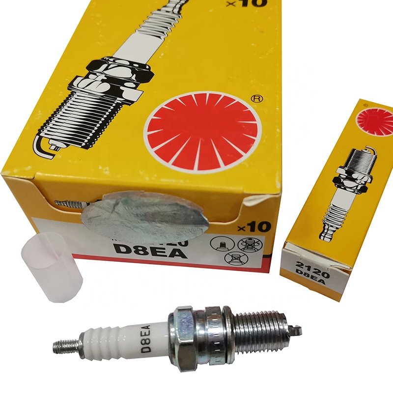 Wholesale Price Motorcycle Ignition Spare Part Iridium Platinum 2120 D8EA Motorcycle Spark Plug for NGK