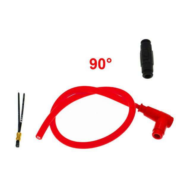 Universal Motorcycle for Ignition Coil Spark Plug Iridium Power Cable For Dirt Bike Go Kart ATV Scooter Moped Yamaha Kawasaki