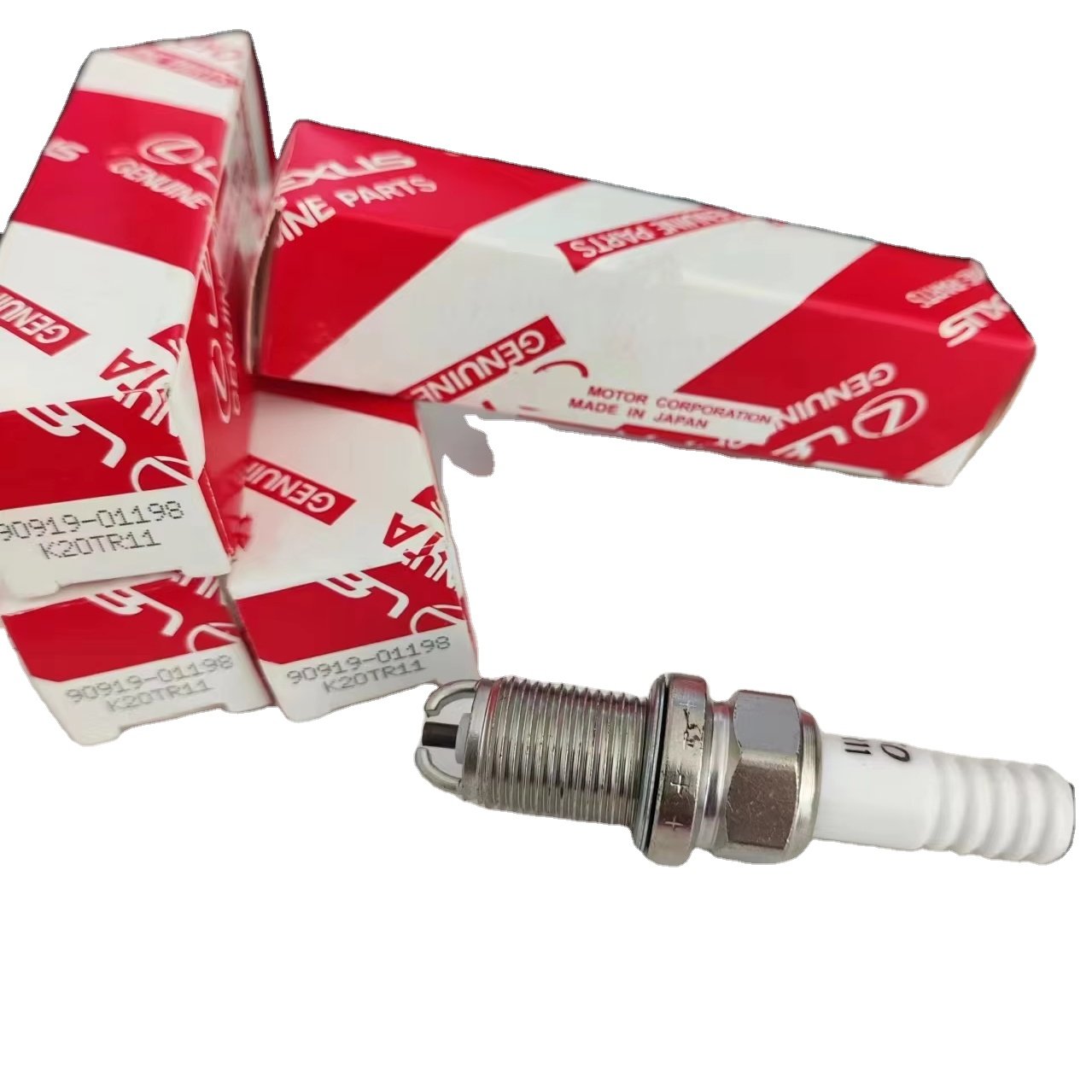 Auto Iridium Spark Plug For Toyo-ta OEM 90919-01198 K20TR11 on sale