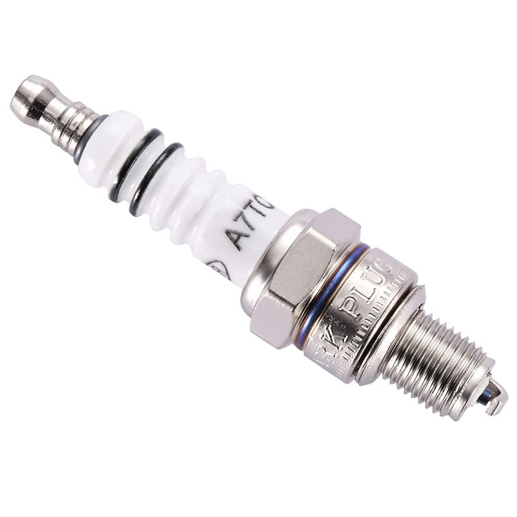Motorcycle Spark Plug A7TC High Performance Triple Electrode Replace Spark Plug A7TJC