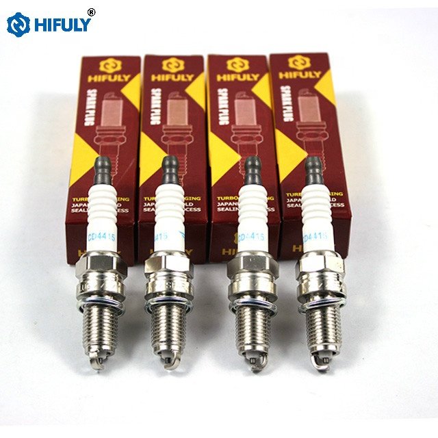 auto DCPR7E titanium spark plug for engines cars BAO JUN 610/630/730 1.5L CHANGHE IDEAL 1.2L FIAT PALIO WEEKEND