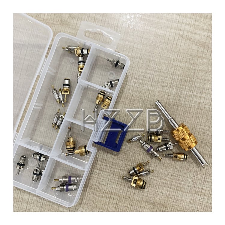 Factory direct Car Valve Core 9002 Valve core Tubeless brass tire valve core