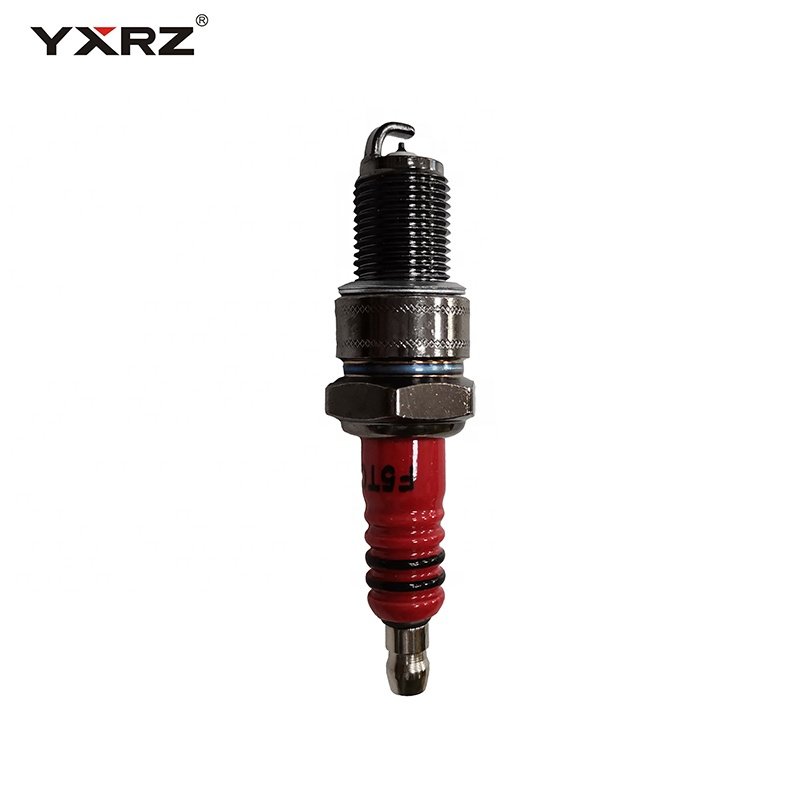 Wholesale Production Engine Parts Ax100 Lridium Generator Spark Plug F5Tc Motorcycle Spark Plugs