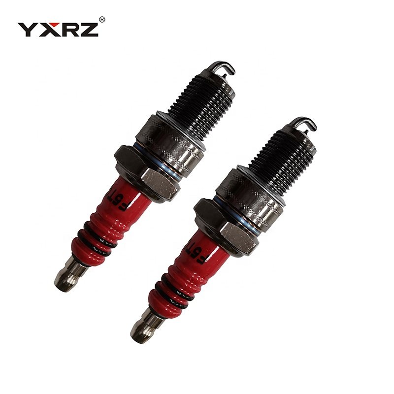 Wholesale Production Engine Parts Ax100 Lridium Generator Spark Plug F5Tc Motorcycle Spark Plugs
