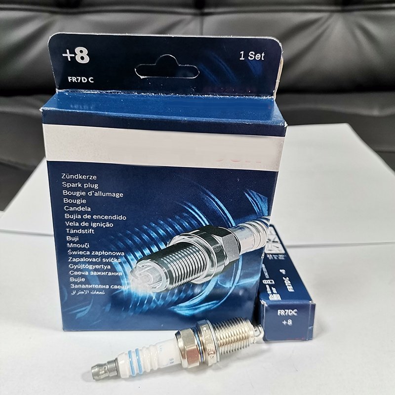 Good Quality Auto Spare Parts Ignition Bujias Candle 0242235666 Fr7Dc+8 +9 +10 +42 +45 Spark Plug for BOSCH