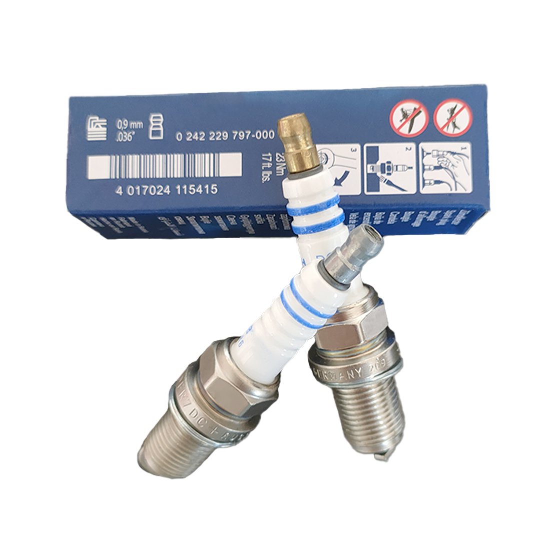 China Made Hot Selling Wholesale spark plug price fr7dc auto spark plug in cars