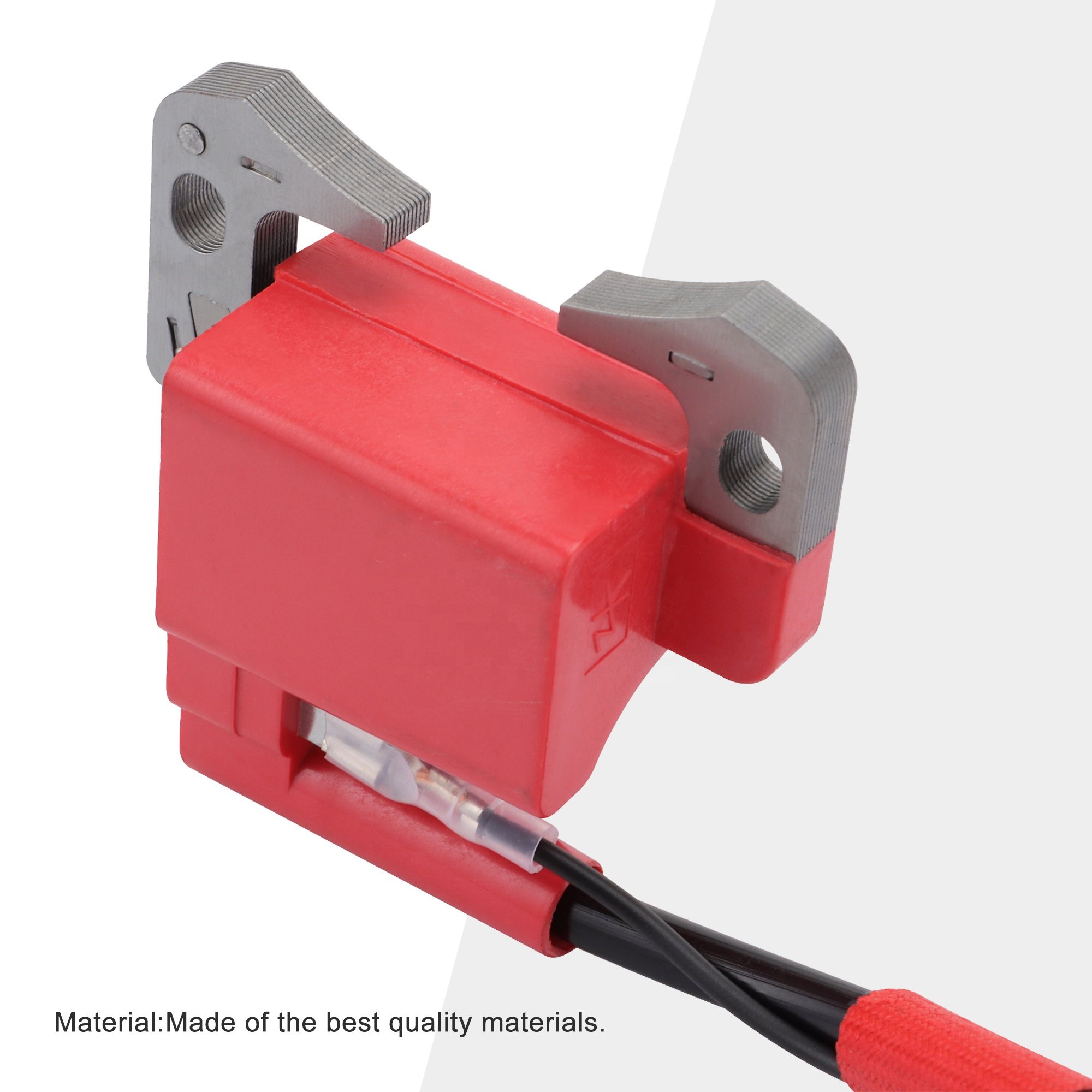GOOFIT Red Ignition Coil with A7TC Spark Plug for 2-Stroke 47cc 49cc Chinese Engine Pocket Dirt Bike Mini Moto Kids ATV Quad